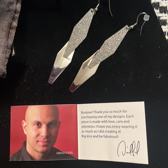 David Sigal Designer Earrings. - Picture 5 of 5